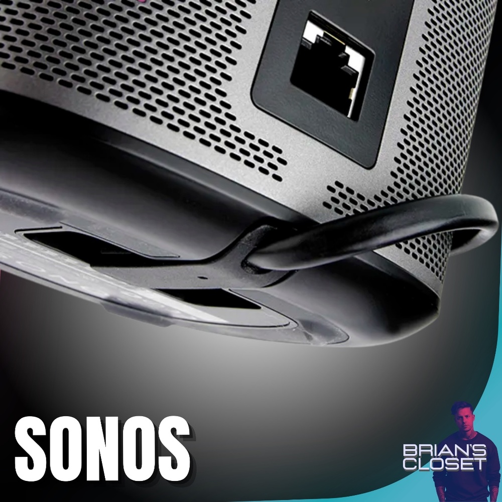 SONOS Play:1 Compact Wireless WiFi Smart Speaker & WALI Wall Mount - Black - Picture 4 of 16